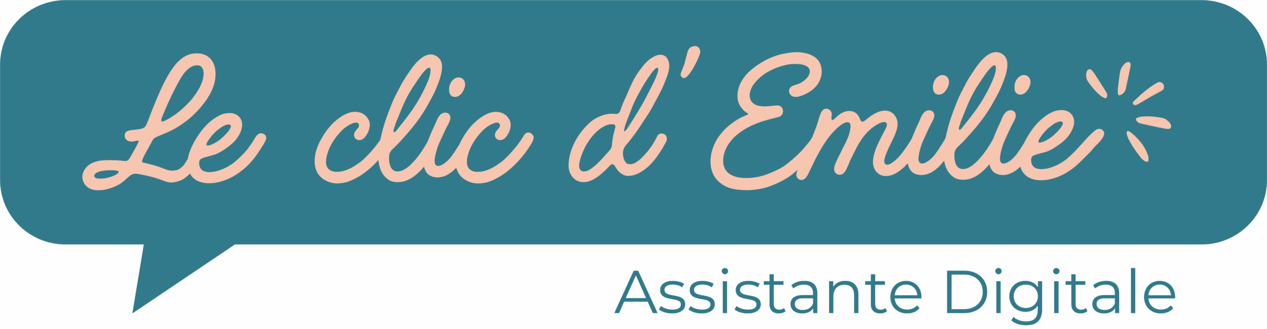 logo le clic d'Emilie assistante digitale bras droit des entrepreneurs tous secteurs d'activité